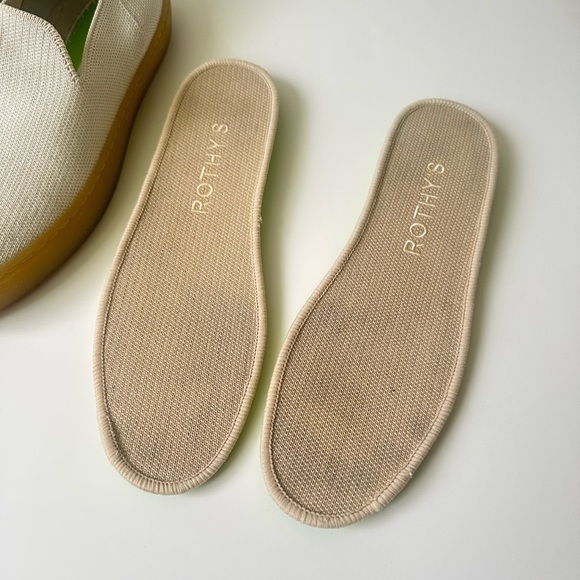 Rothy’s The Original Slip On Women's Sneaker Vanilla Bean~8 - Picture 7 of 8